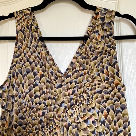 Print wide leg jumpsuit size S - Picture 5 of 9